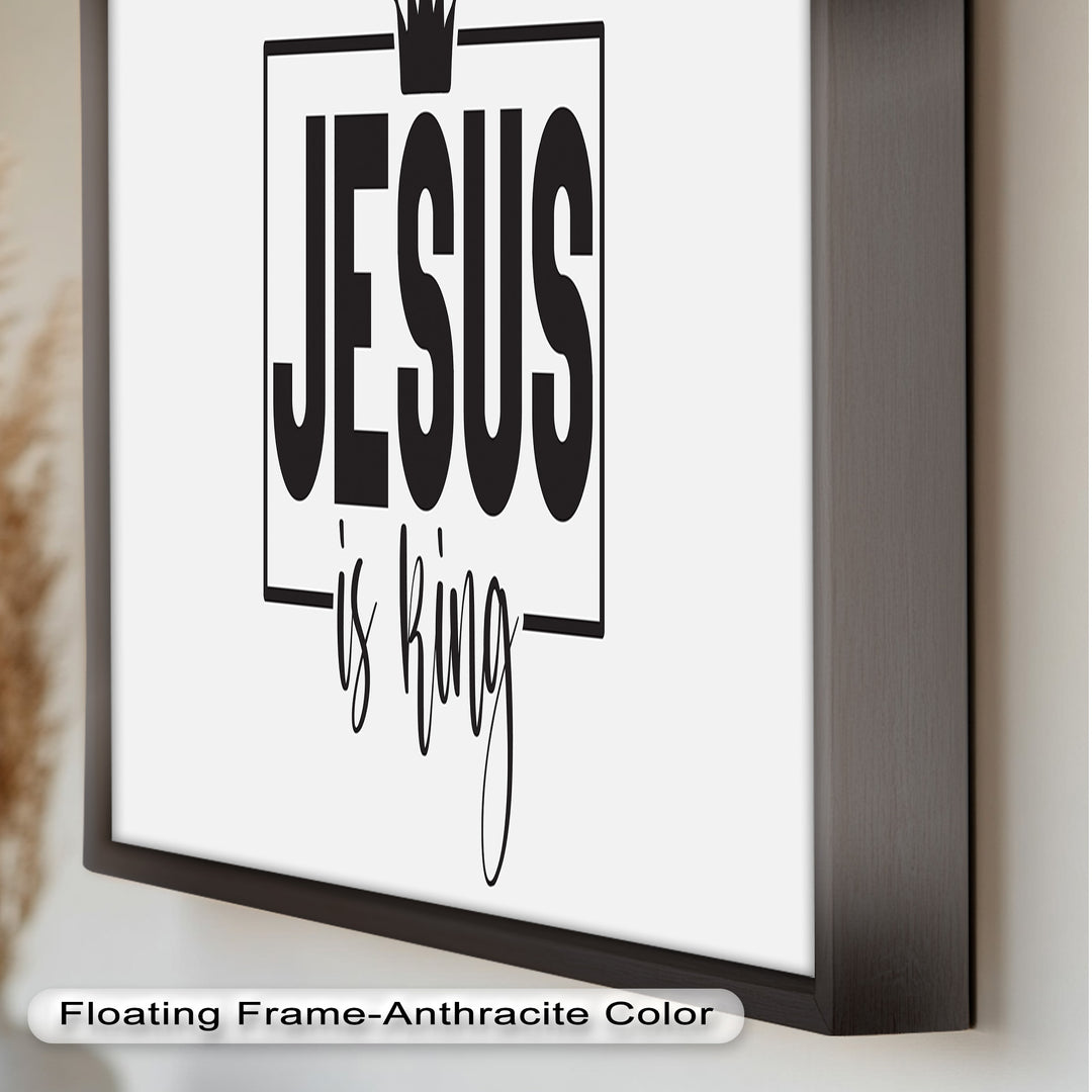 Jesus Is King – Christian Oil Painting