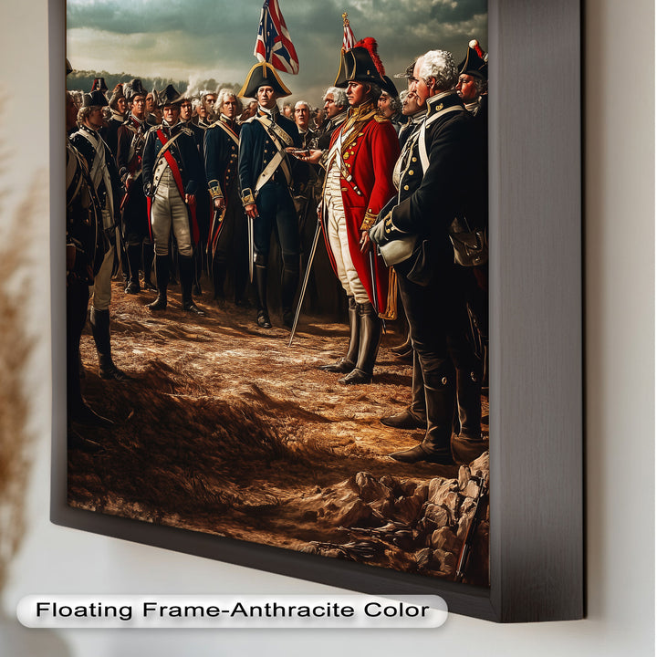 Surrender of Power – Revolutionary Oil Painting