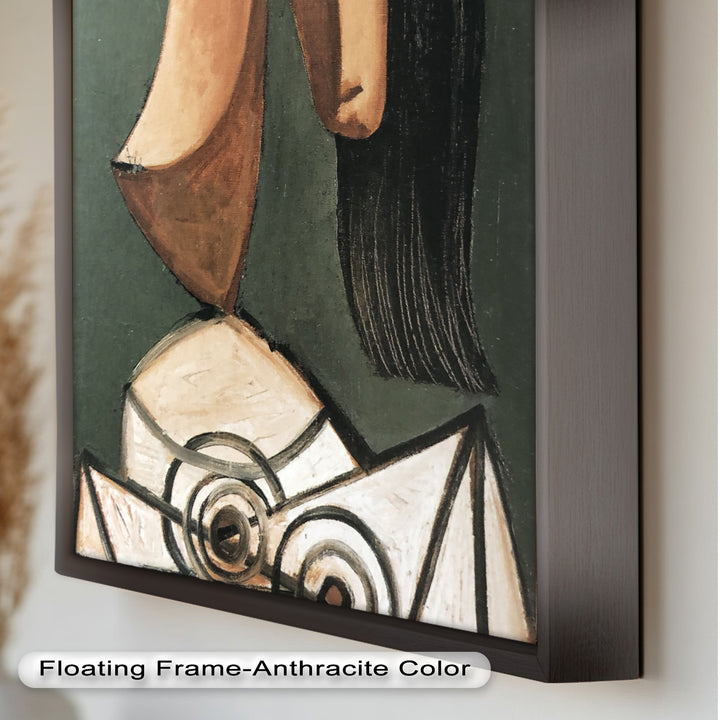 Woman with Curved Nose – Abstract Cubist Picasso Oil Painting