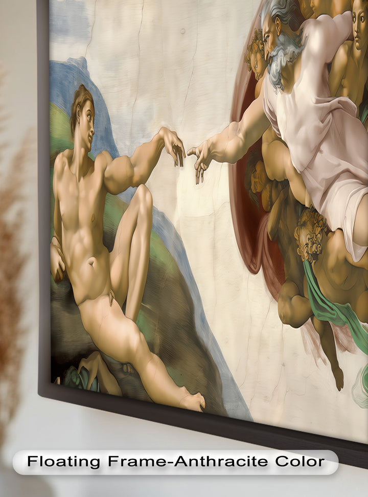 The Creation of Adam - Classicism Oil Painting
