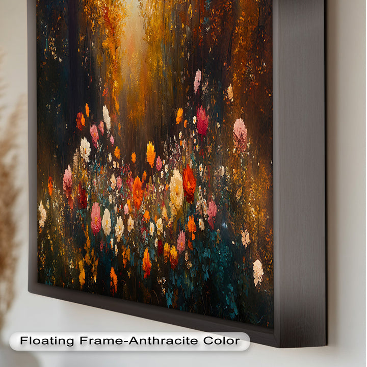 Forest Floral Landscape - Romanticism Oil Painting