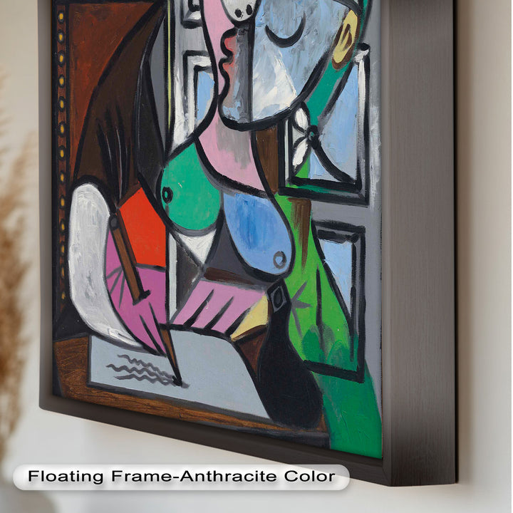 The Letter – Woman Writing at Window Picasso Oil Painting