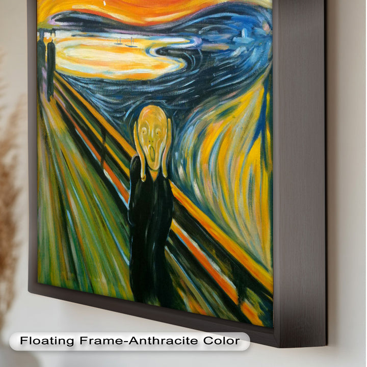 The Silent Cry – Expressionist Bridge Scene Picasso Oil Painting
