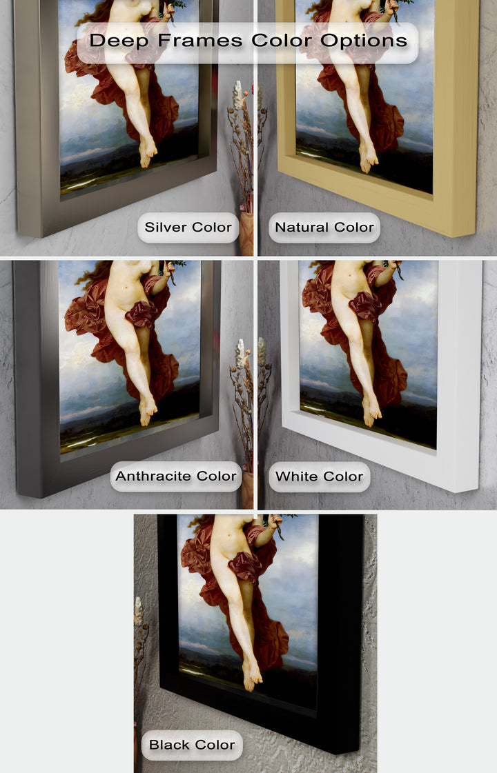 Goddess of the Air – Mythological Renaissance Oil Painting