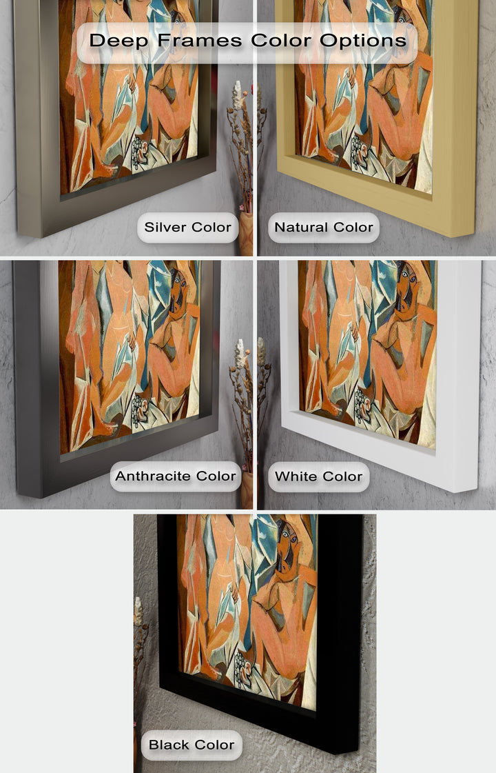Les Demoiselles – Cubist Masterpiece Picasso Oil Painting