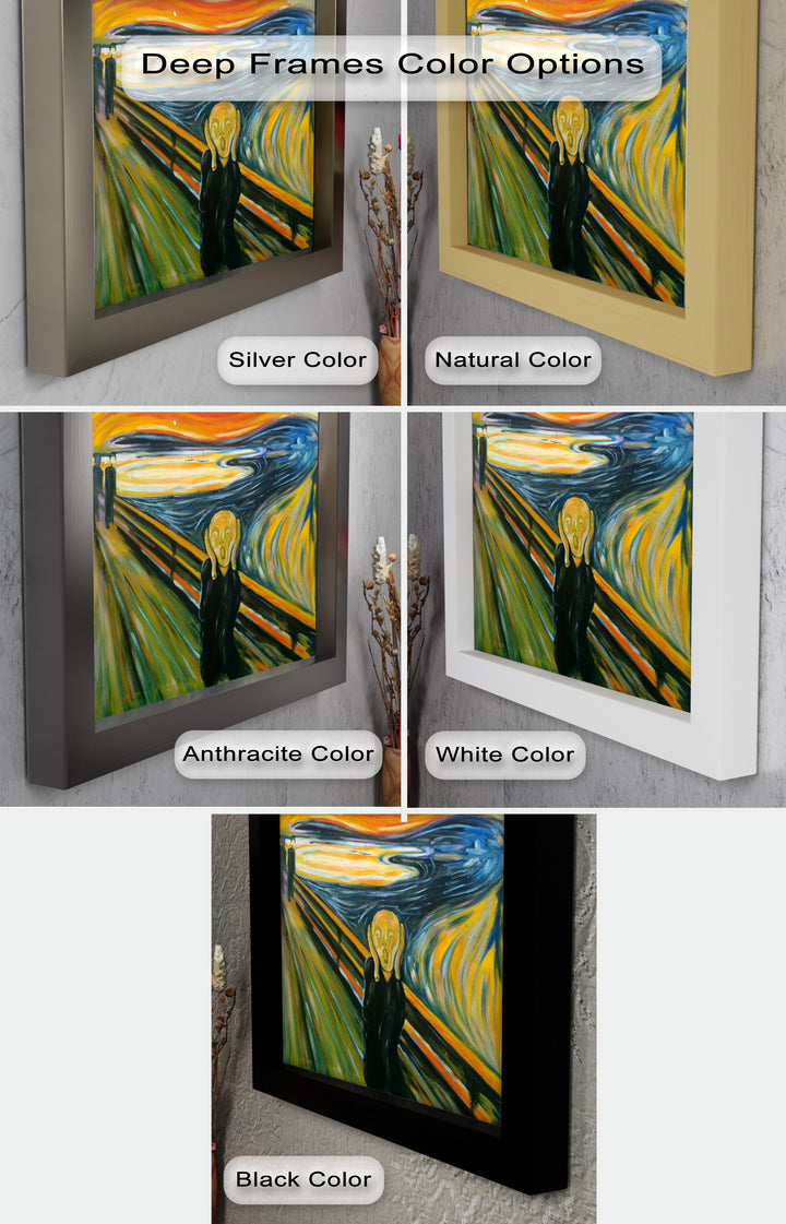 The Silent Cry – Expressionist Bridge Scene Picasso Oil Painting