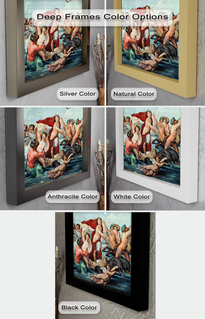 Triumphzug der Venus – Mythologisches Ölgemälde der Renaissance