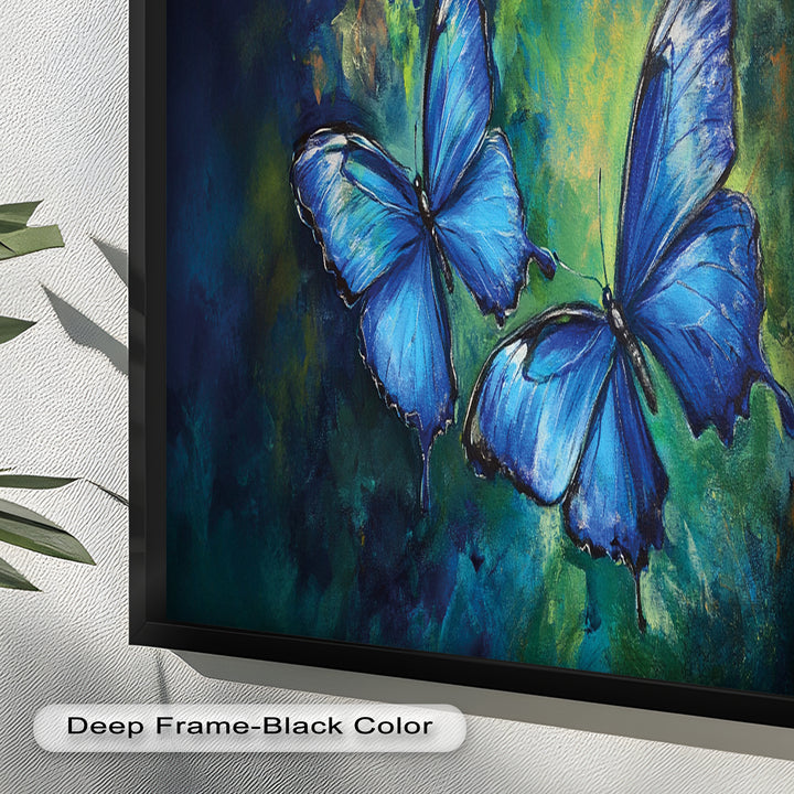 Dance of the Blues – Animal Oil Painting