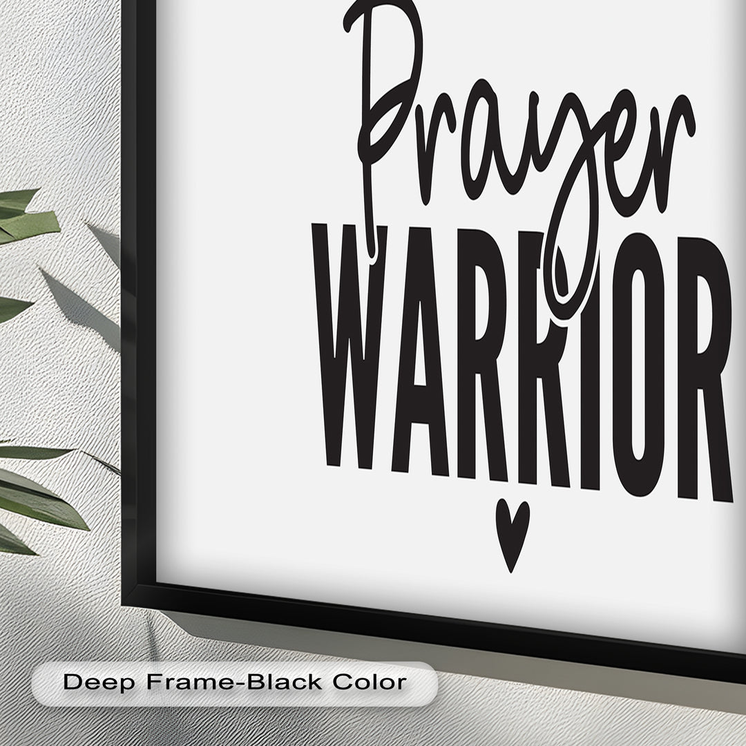 Prayer Warrior – Christian Oil Painting