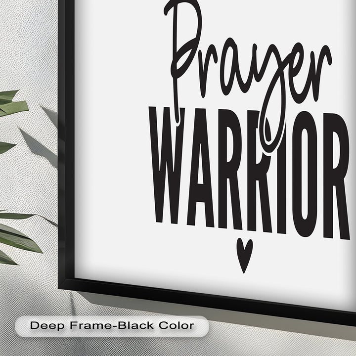 Prayer Warrior – Christian Oil Painting