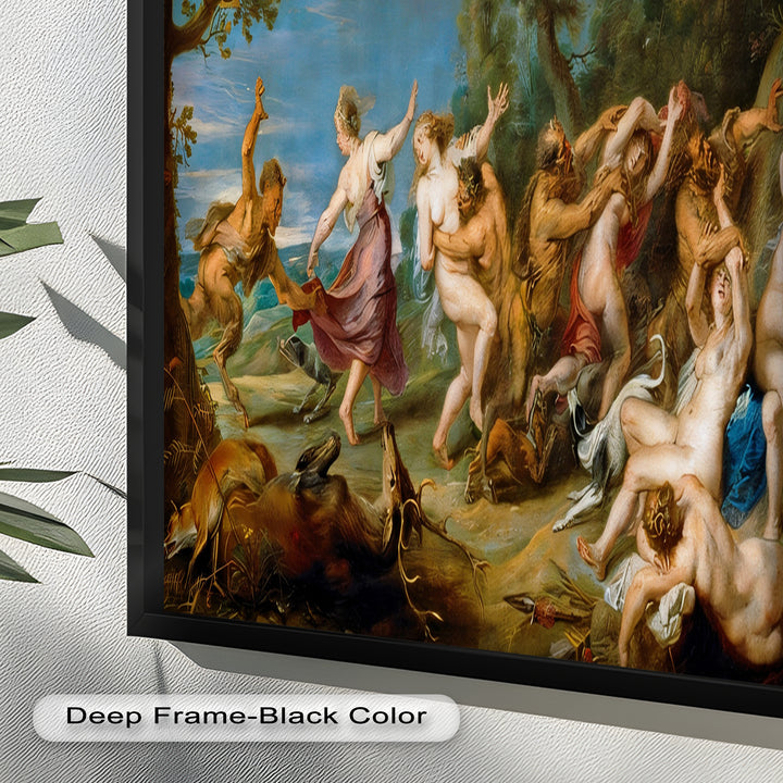 The Ravishing of the Maenads – Mythological Oil Painting