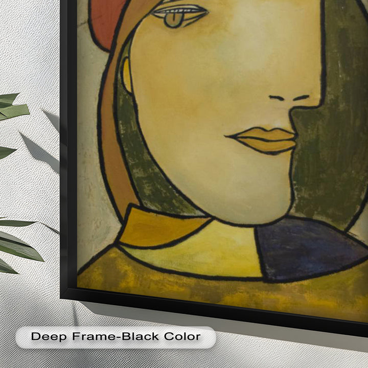 Muted Elegance – Picasso Style Oil Painting