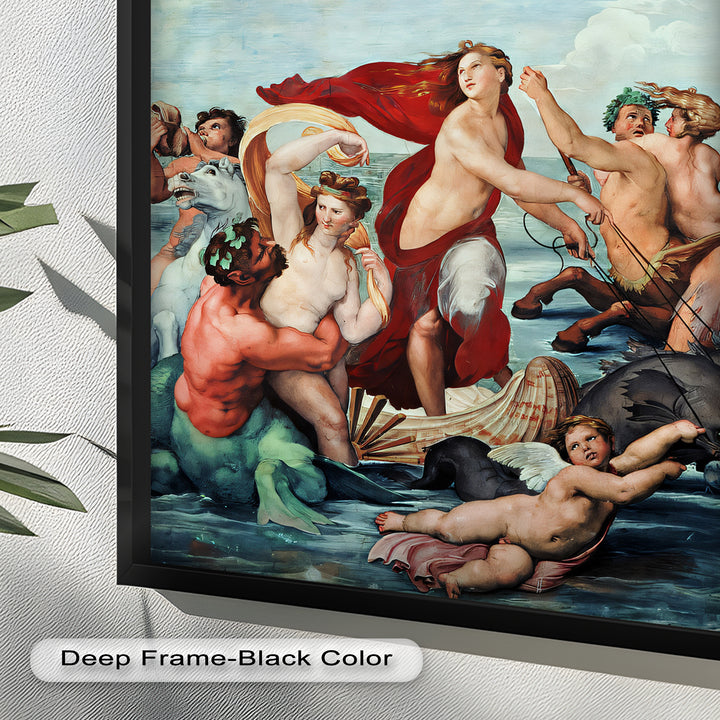 Triumphzug der Venus – Mythologisches Ölgemälde der Renaissance
