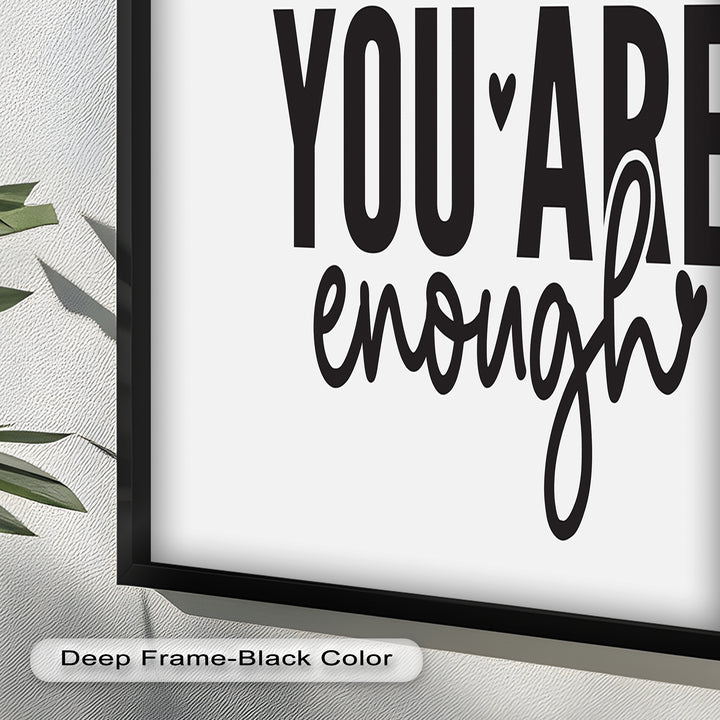 You Are Enough – Modern Oil Painting
