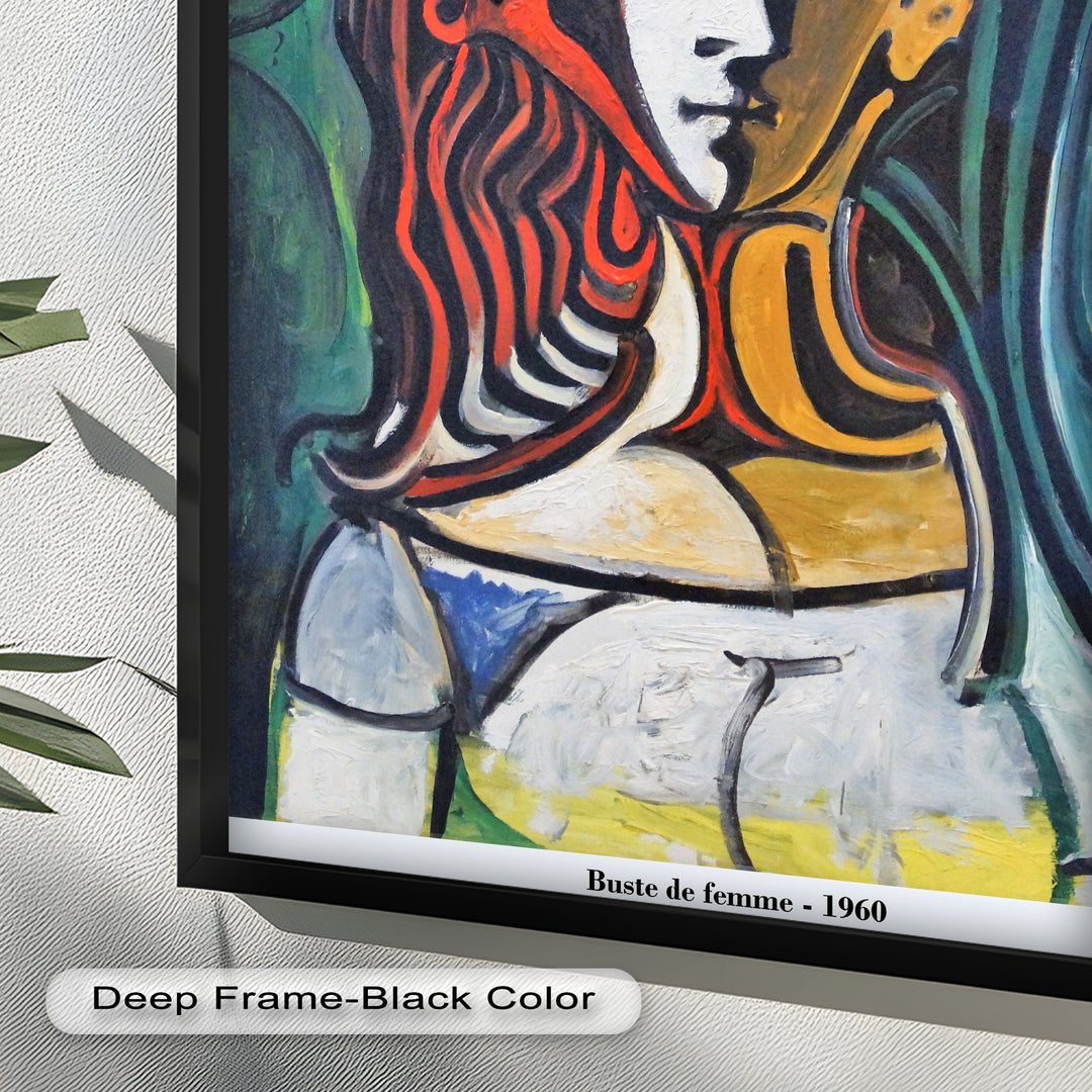 Dual Reflections – Picasso-Inspired Cubist Picasso Oil Painting
