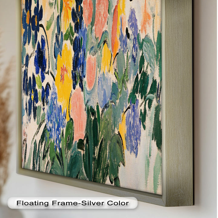Fauvist Floral Explosion – Colorful Expressionist Oil Painting