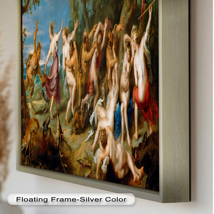 The Ravishing of the Maenads – Mythological Oil Painting