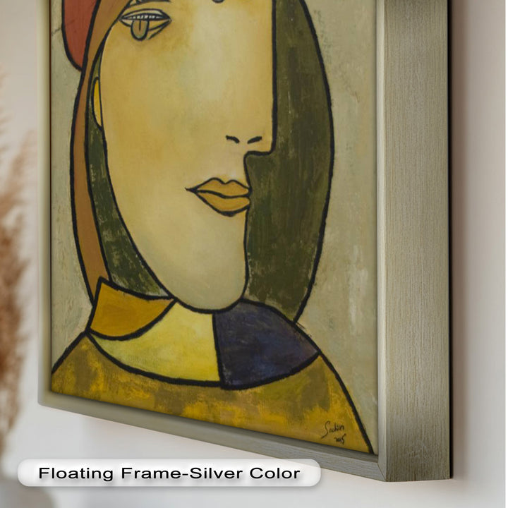 Muted Elegance – Picasso Style Oil Painting