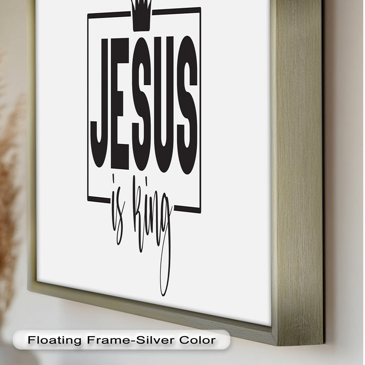 Jesus Is King – Christian Oil Painting