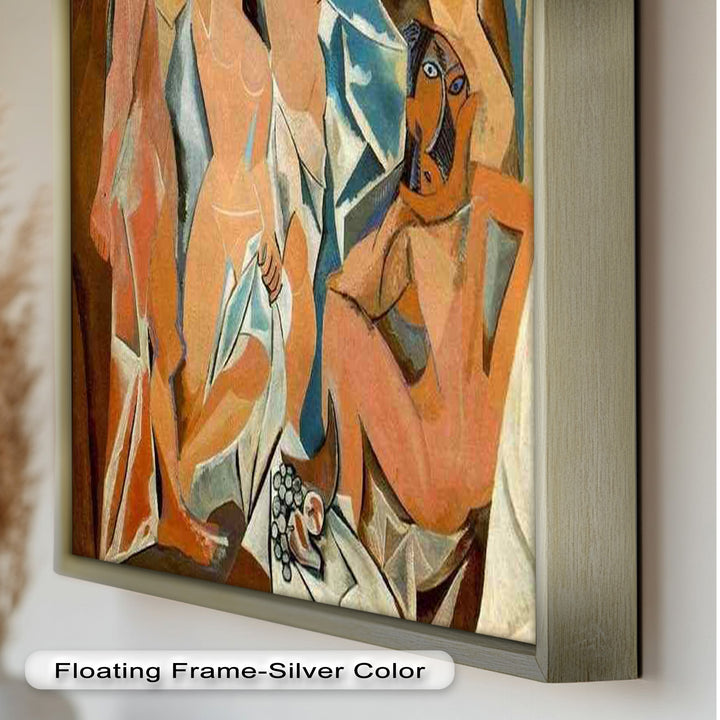 Les Demoiselles – Cubist Masterpiece Picasso Oil Painting
