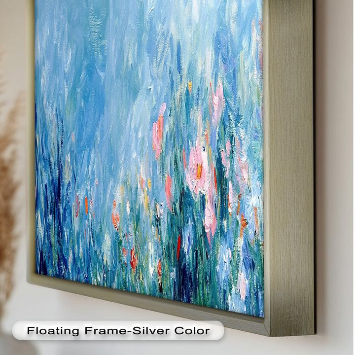 Abstract Floral - Impressionist Oil Painting