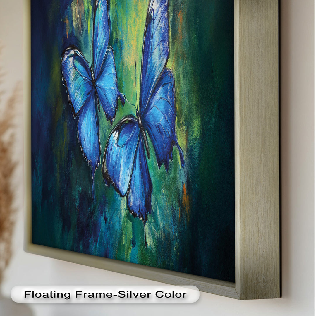 Dance of the Blues – Animal Oil Painting