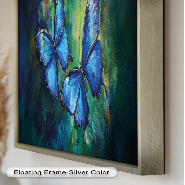 Dance of the Blues – Animal Oil Painting