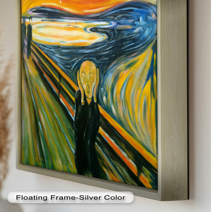 The Silent Cry – Expressionist Bridge Scene Picasso Oil Painting