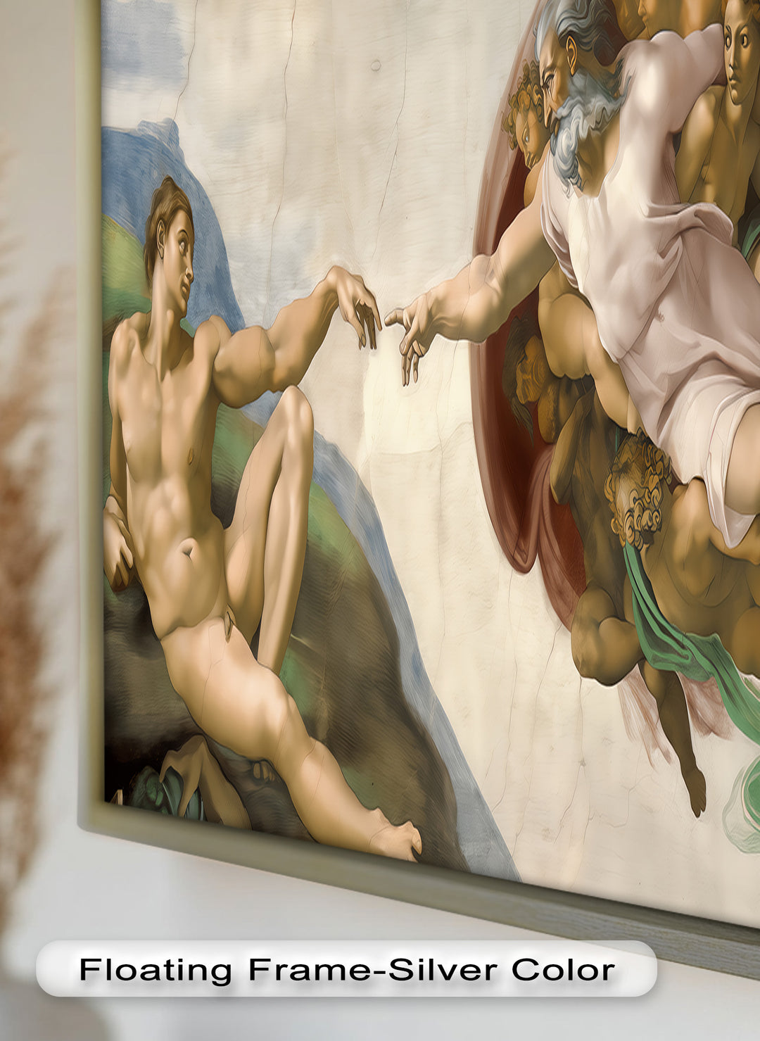 The Creation of Adam - Classicism Oil Painting