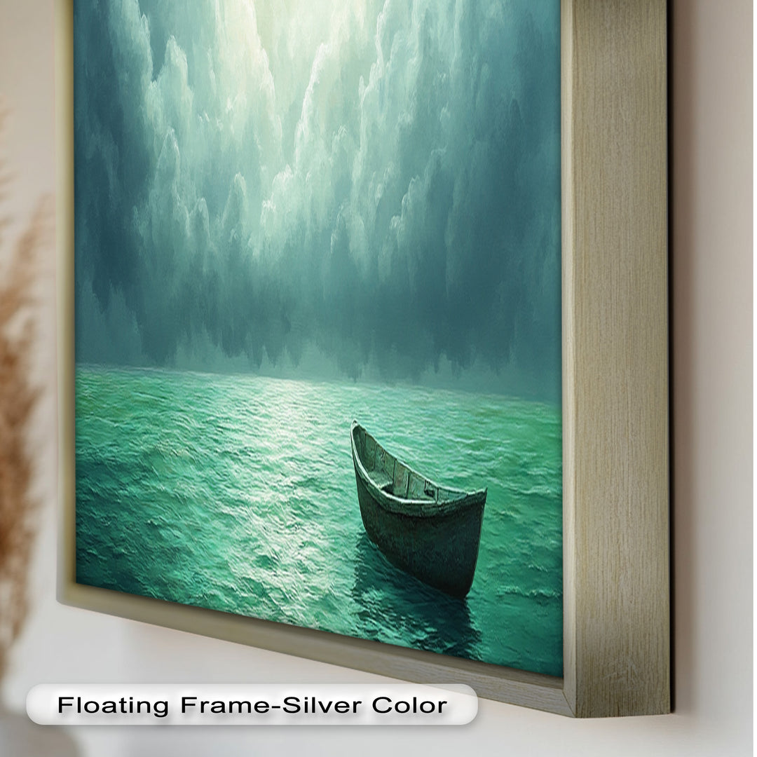 Emerald Sky – Boot-Ölgemälde