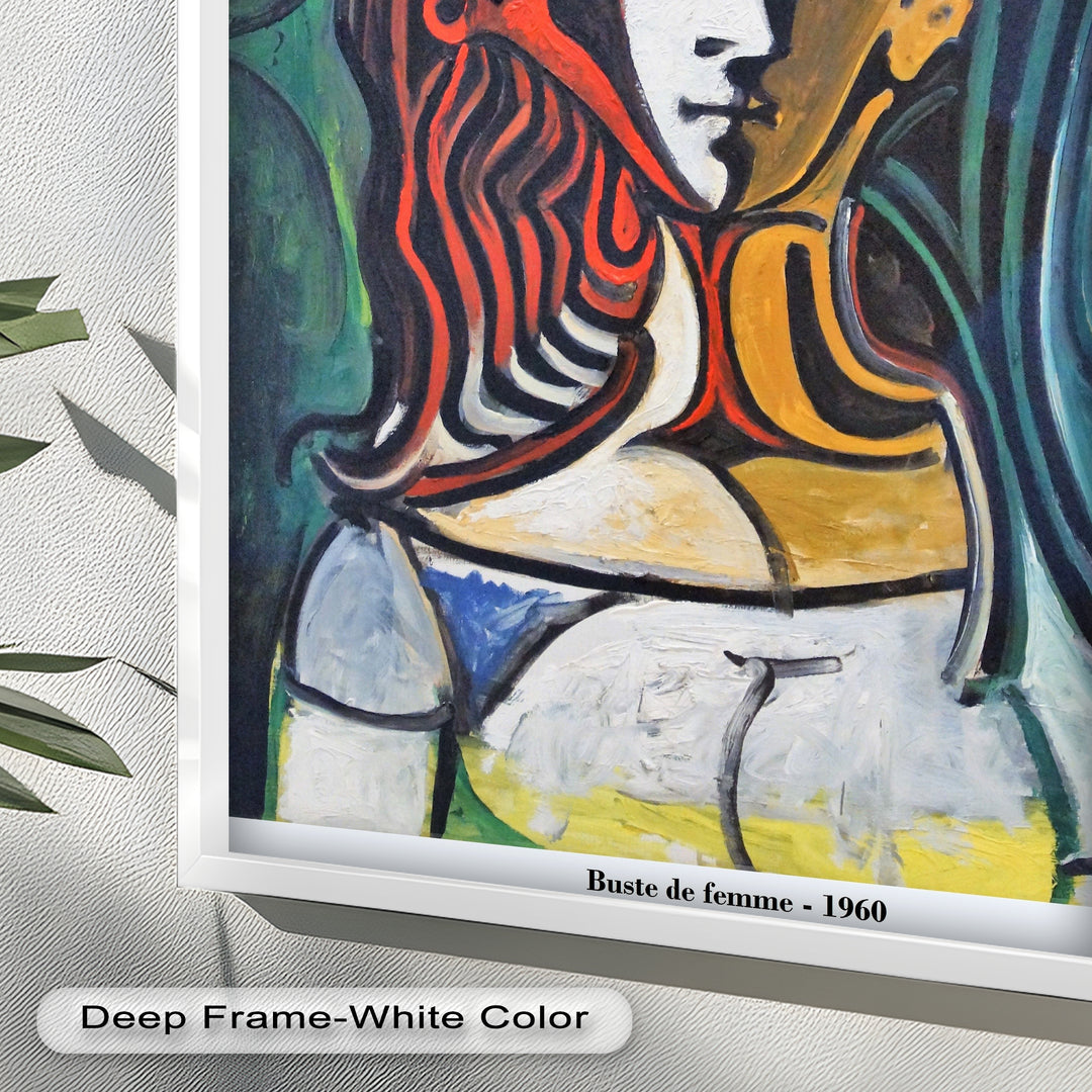 Dual Reflections – Picasso-Inspired Cubist Picasso Oil Painting