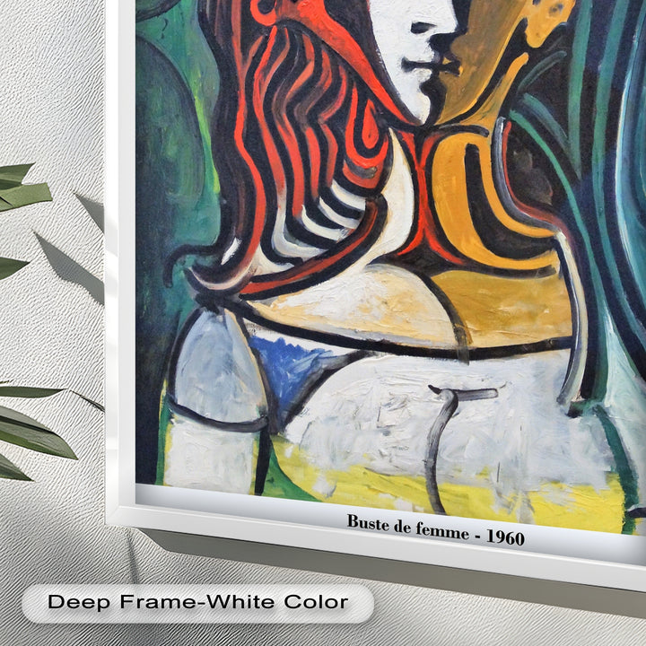 Dual Reflections – Picasso-Inspired Cubist Picasso Oil Painting