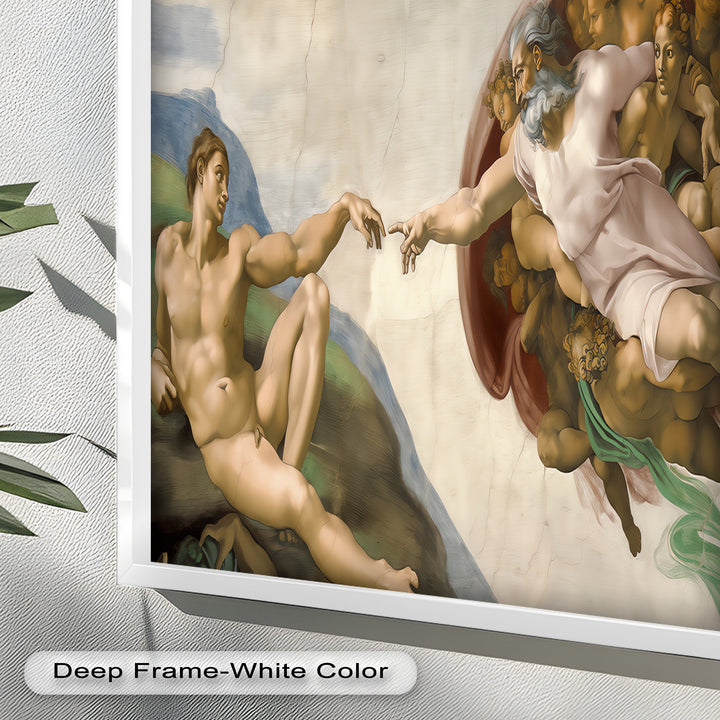 The Creation of Adam - Classicism Oil Painting