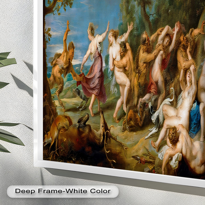 The Ravishing of the Maenads – Mythological Oil Painting