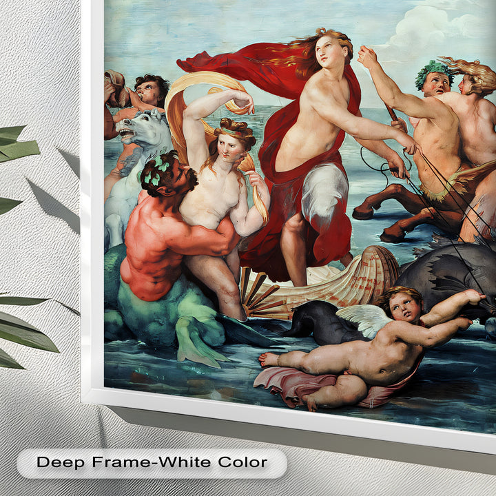 Triumphzug der Venus – Mythologisches Ölgemälde der Renaissance