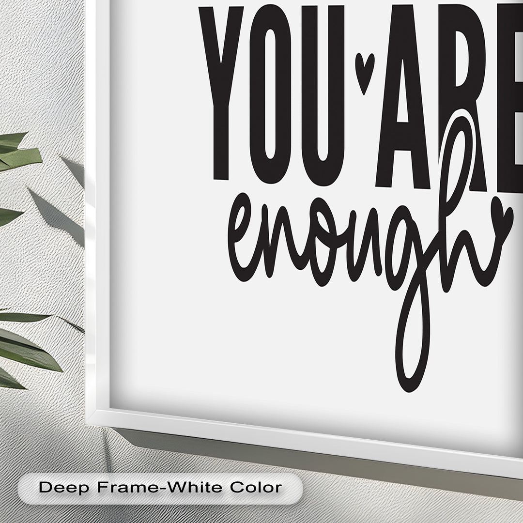 You Are Enough – Modern Oil Painting