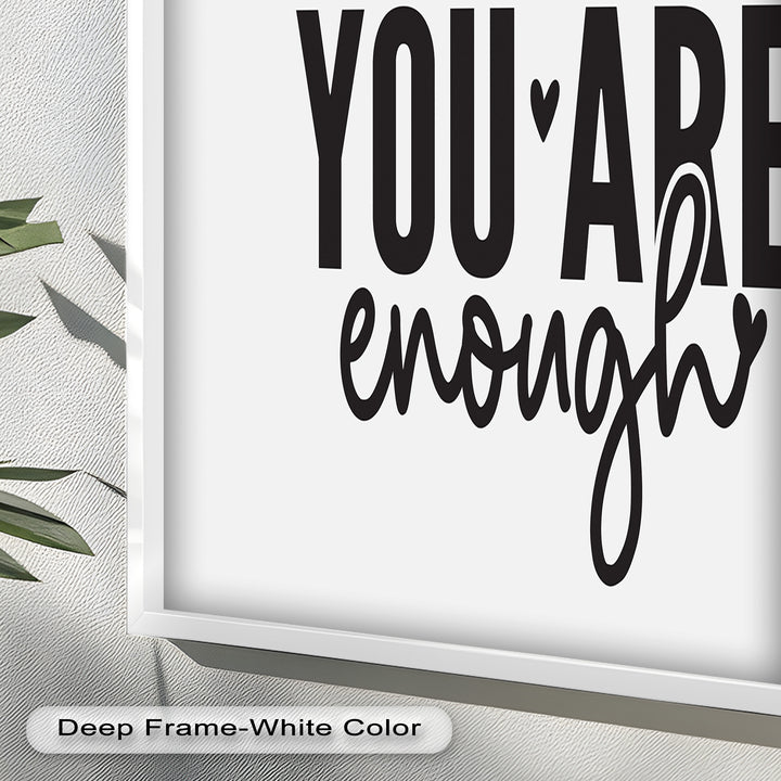You Are Enough – Modern Oil Painting