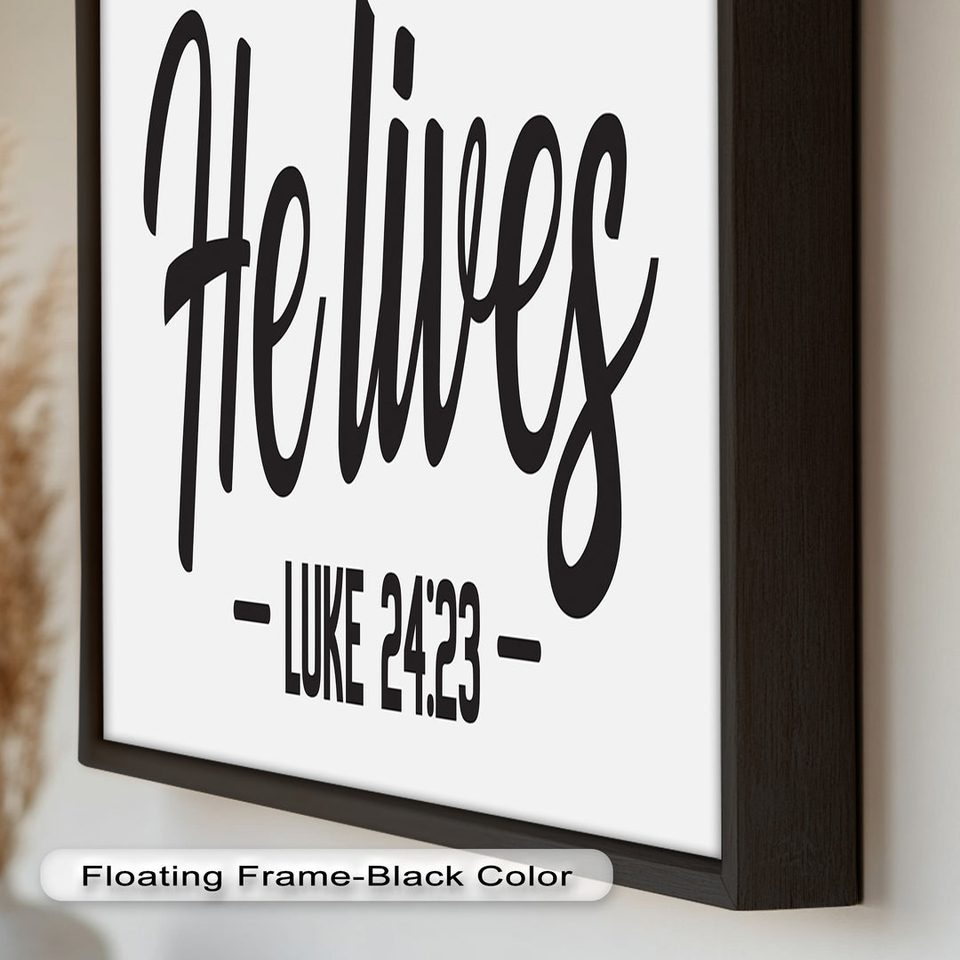 He Lives – Luke 24:23 Christian Oil Painting