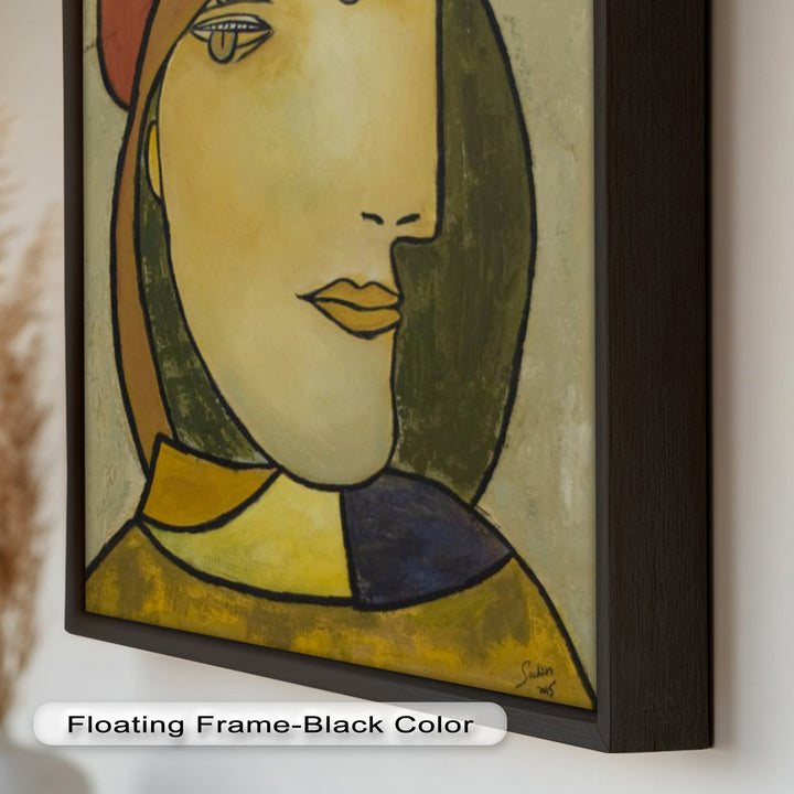 Muted Elegance – Picasso Style Oil Painting