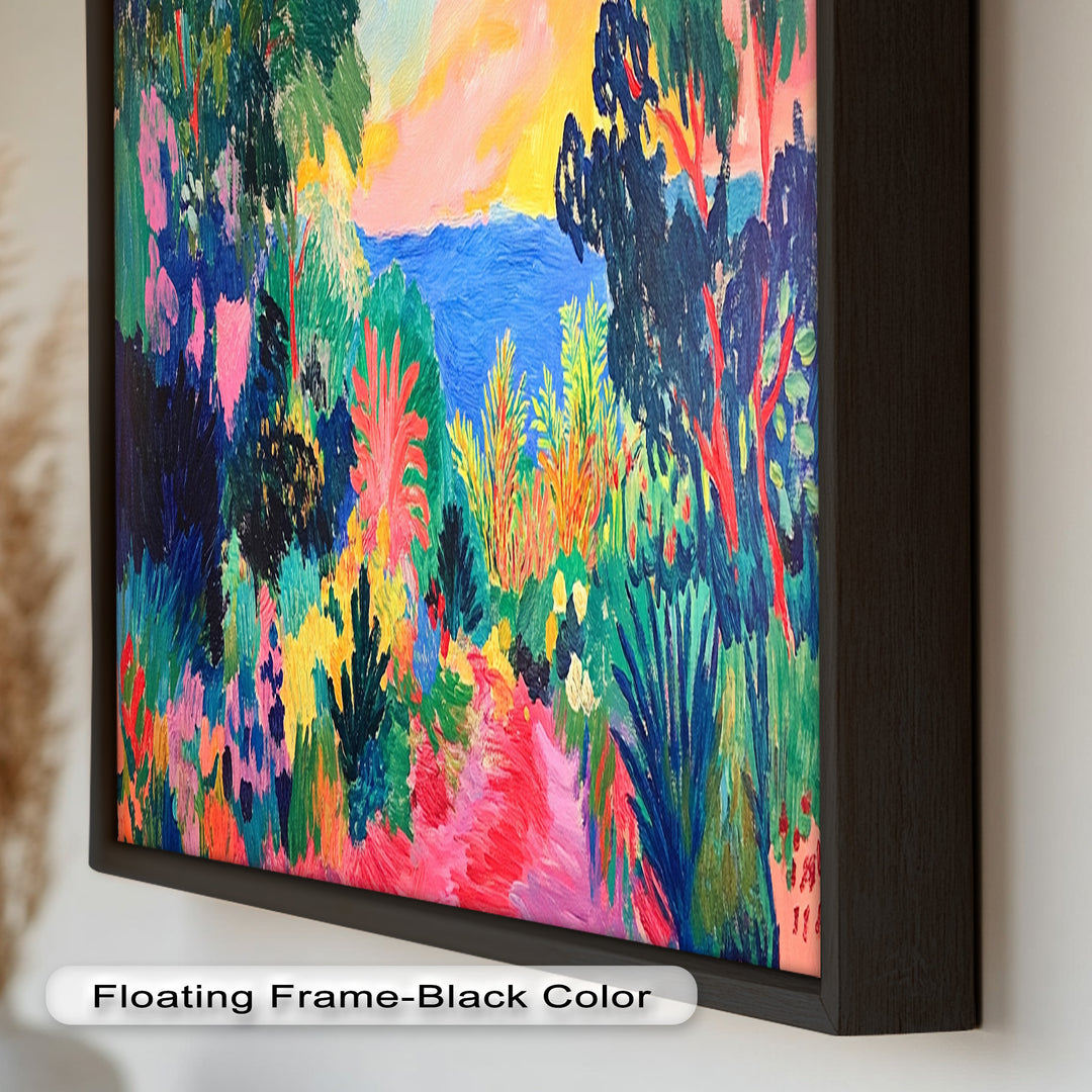 Path to Paradise – Fauvist Landscape Oil Painting