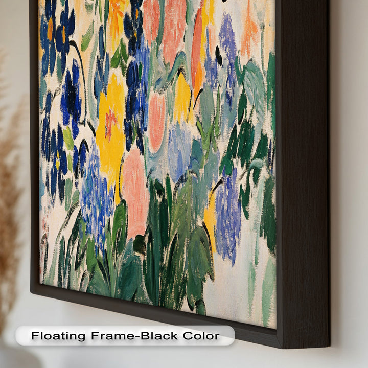 Fauvist Floral Explosion – Colorful Expressionist Oil Painting