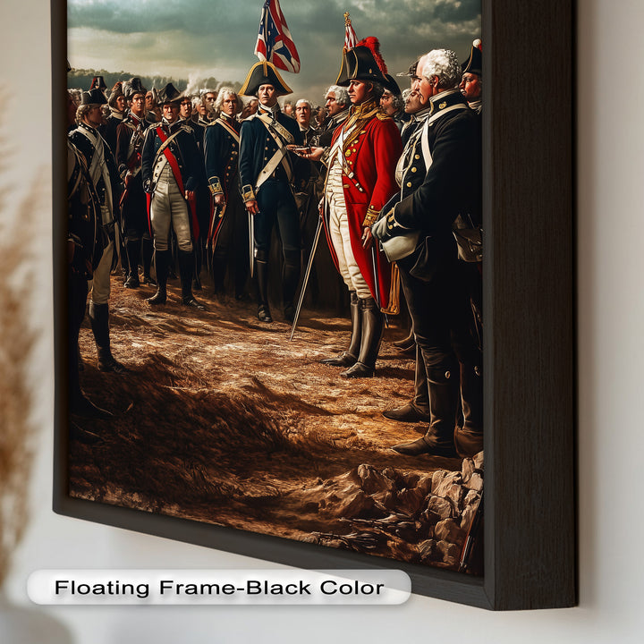 Surrender of Power – Revolutionary Oil Painting