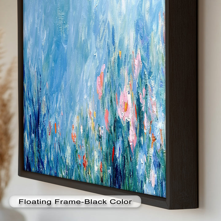 Abstract Floral - Impressionist Oil Painting