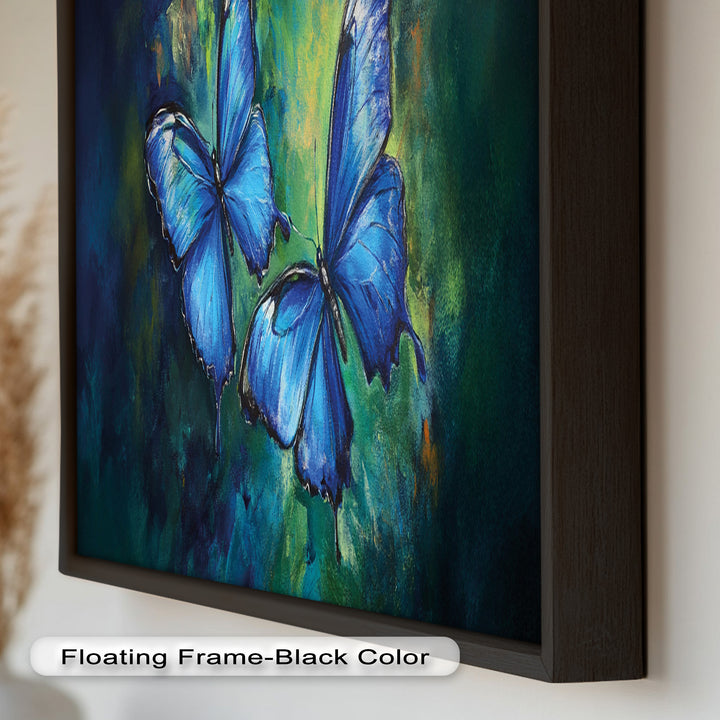 Dance of the Blues – Animal Oil Painting