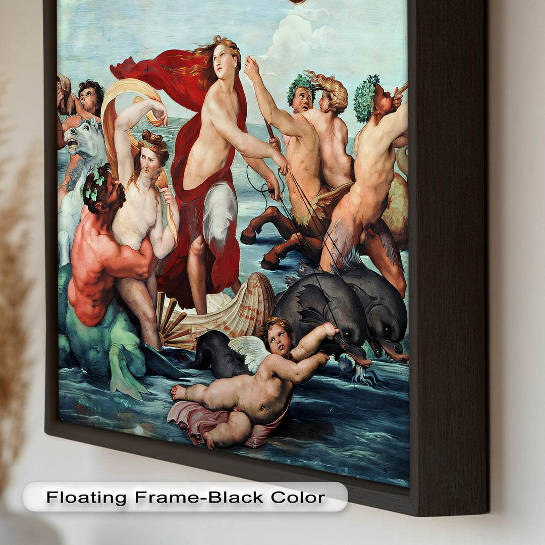 Triumphzug der Venus – Mythologisches Ölgemälde der Renaissance