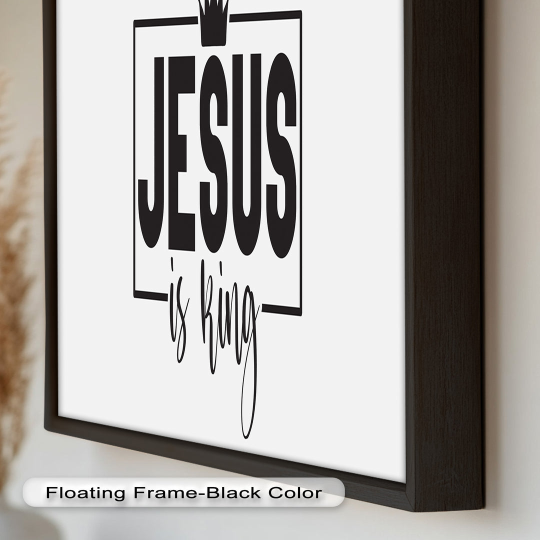 Jesus Is King – Christian Oil Painting