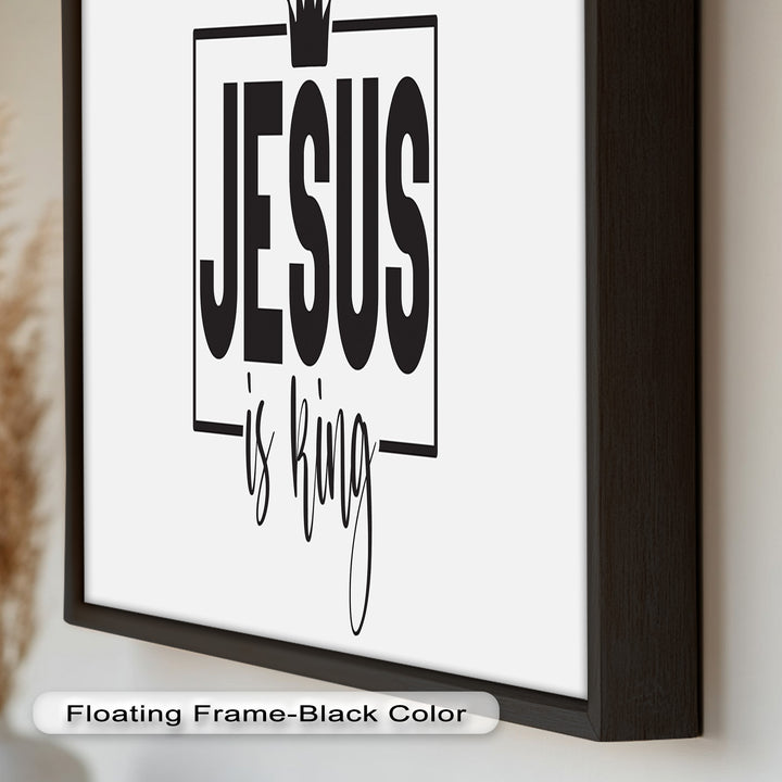 Jesus Is King – Christian Oil Painting