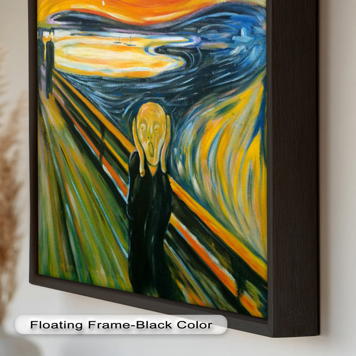 The Silent Cry – Expressionist Bridge Scene Picasso Oil Painting
