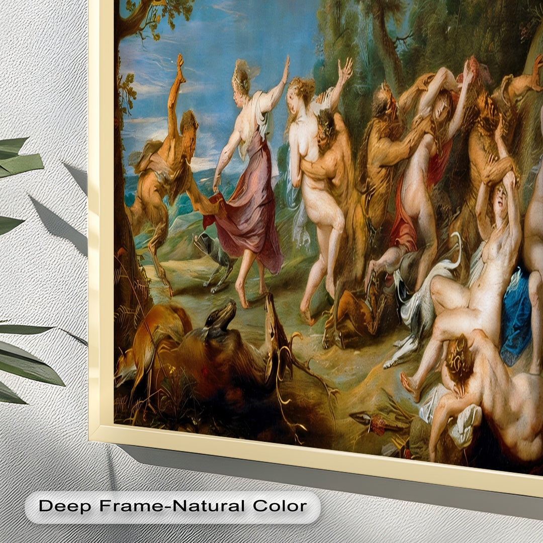 The Ravishing of the Maenads – Mythological Oil Painting