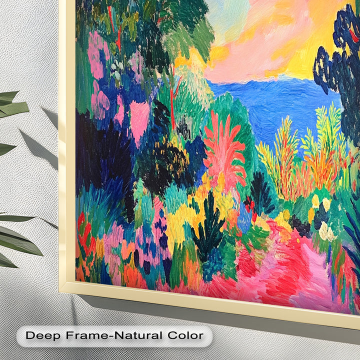 Path to Paradise – Fauvist Landscape Oil Painting